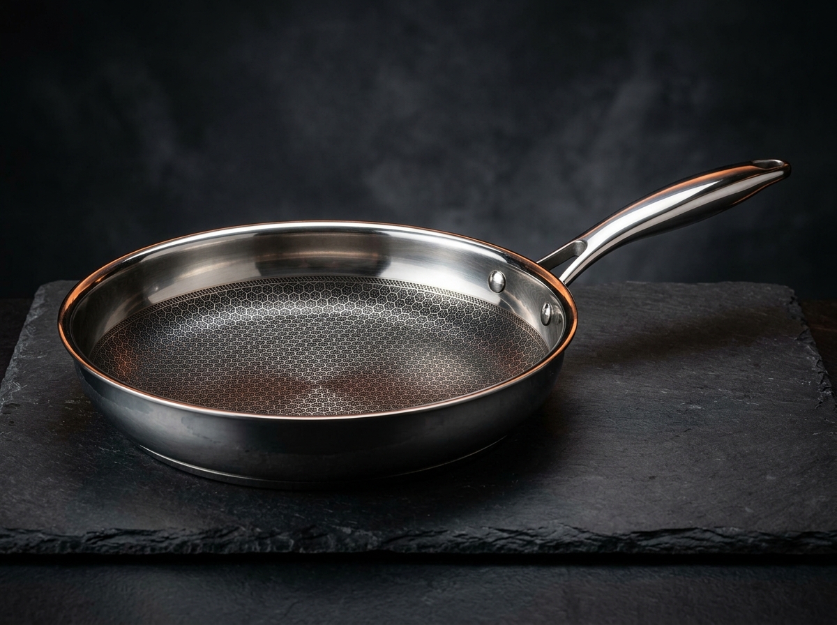12-Inch Hybrid Stainless Skillet