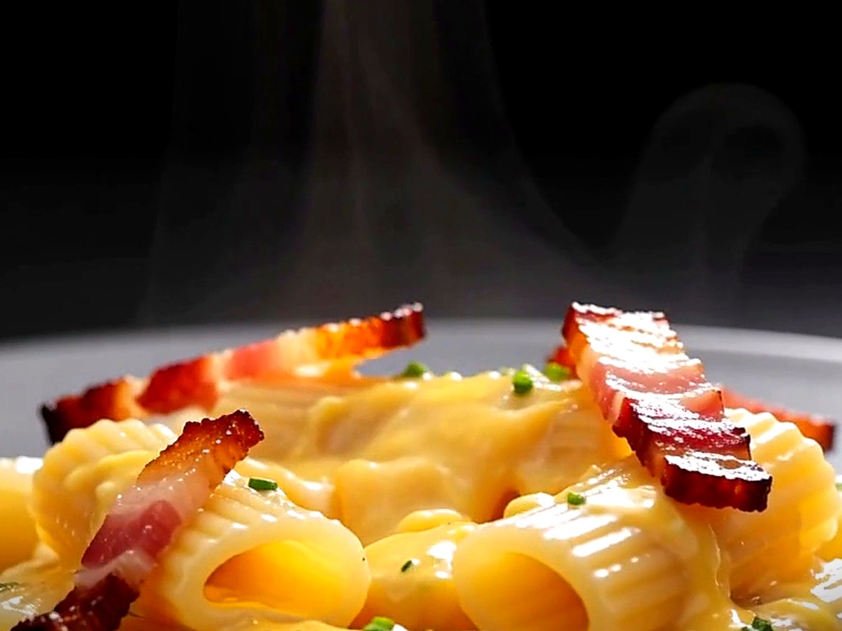 Roman Rigatoni alla Carbonara