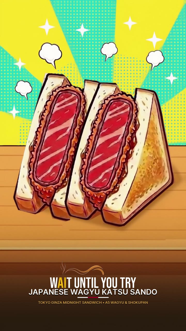 Japanese Wagyu Katsu Sando