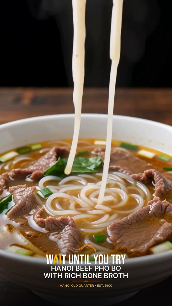 Hanoi Traditional Beef Pho Bo