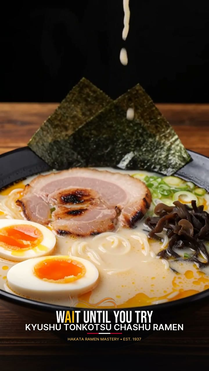 Kyushu Tonkotsu Chashu Ramen