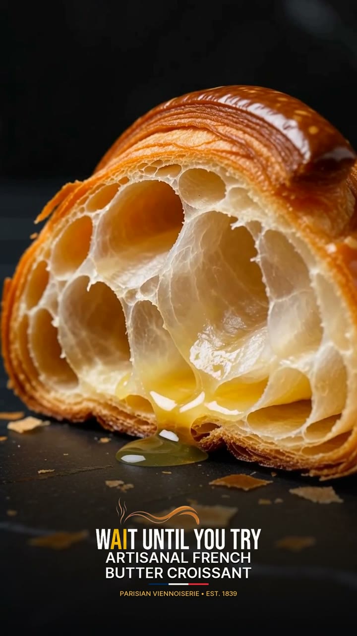 Artisanal French Butter Croissant