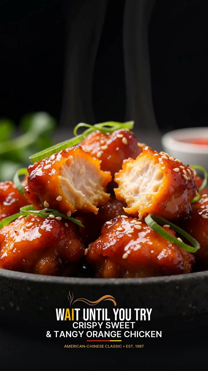 Crispy Sweet & Tangy Orange Chicken