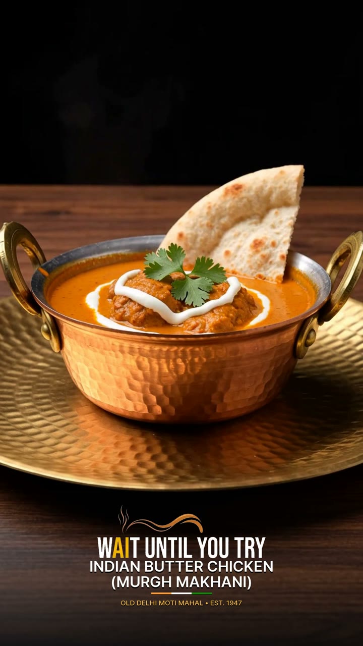 Indian Butter Chicken (Murgh Makhani)