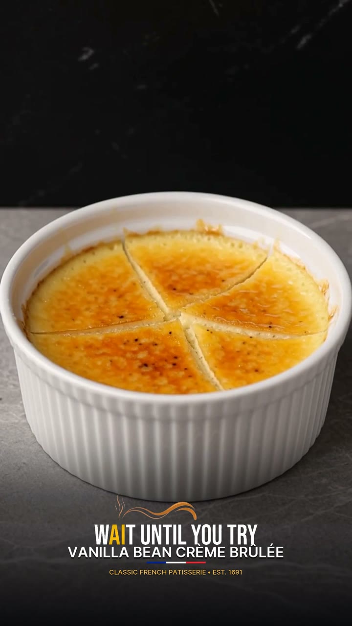 Vanilla Bean Crème Brûlée
