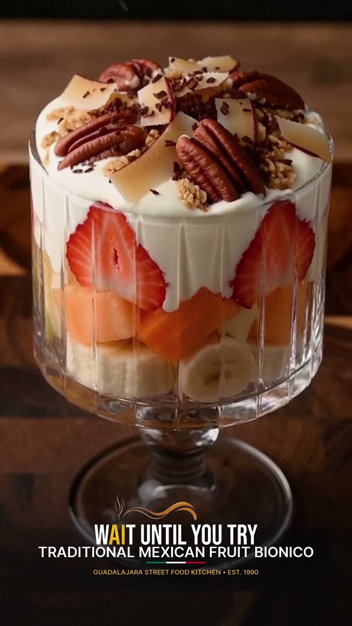 Traditional Mexican Fruit Bionico