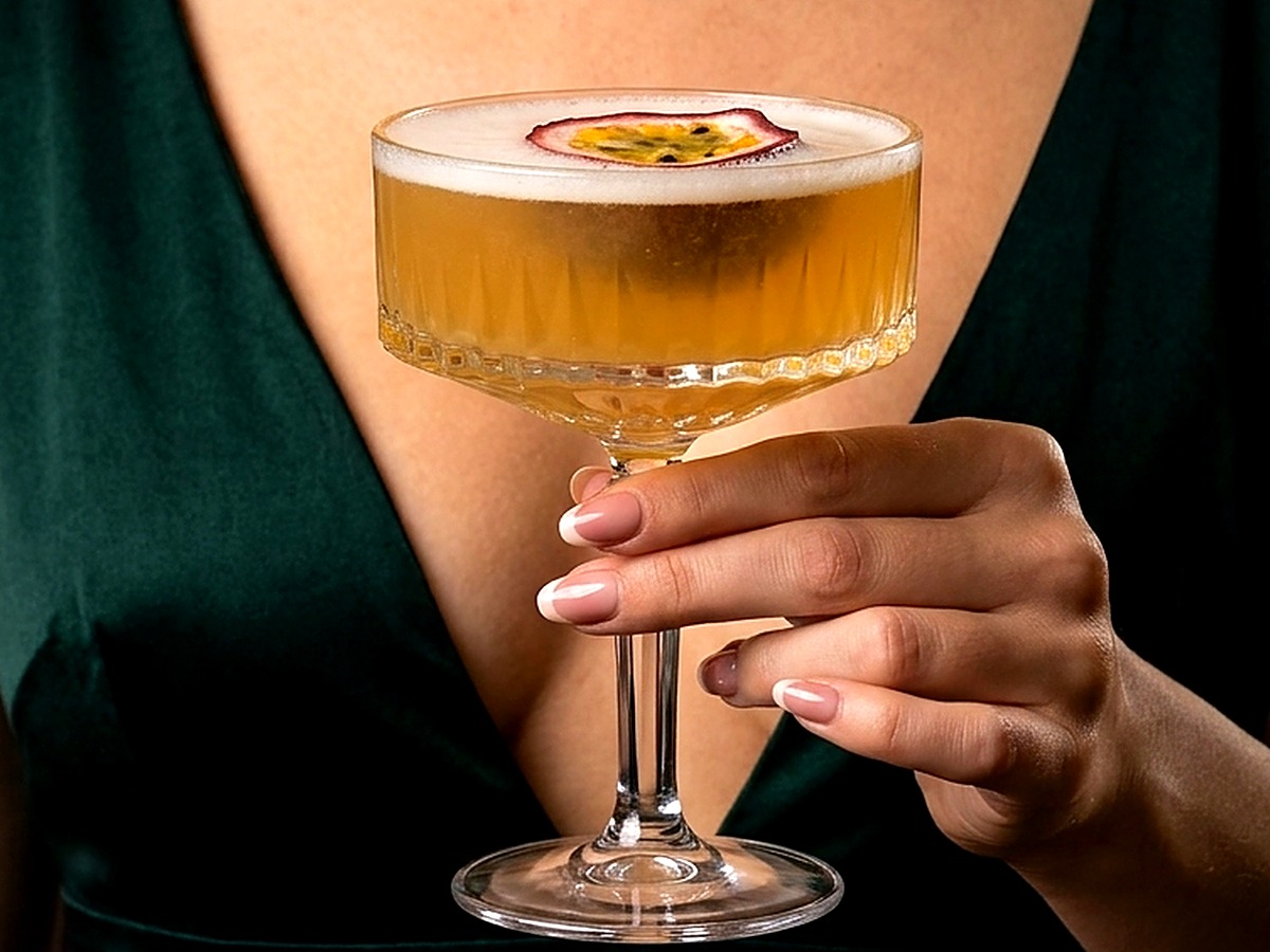 Passion Fruit Vanilla Martini
