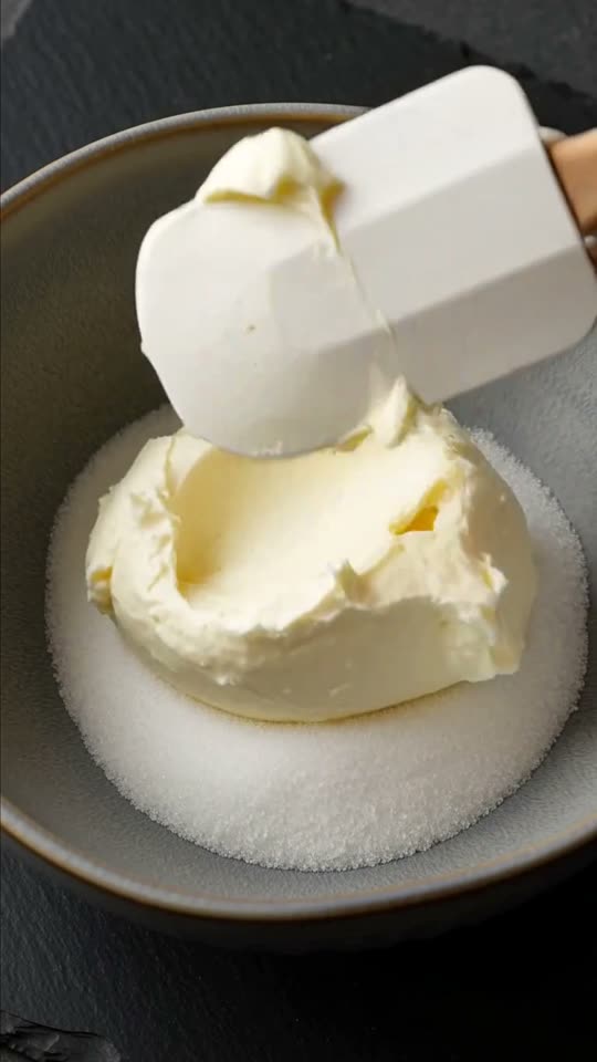 Step 2: Cream the Cheese & Sugar Gently: In a large bowl using a silicone spatula or stand mixer fitted with the paddle attachme